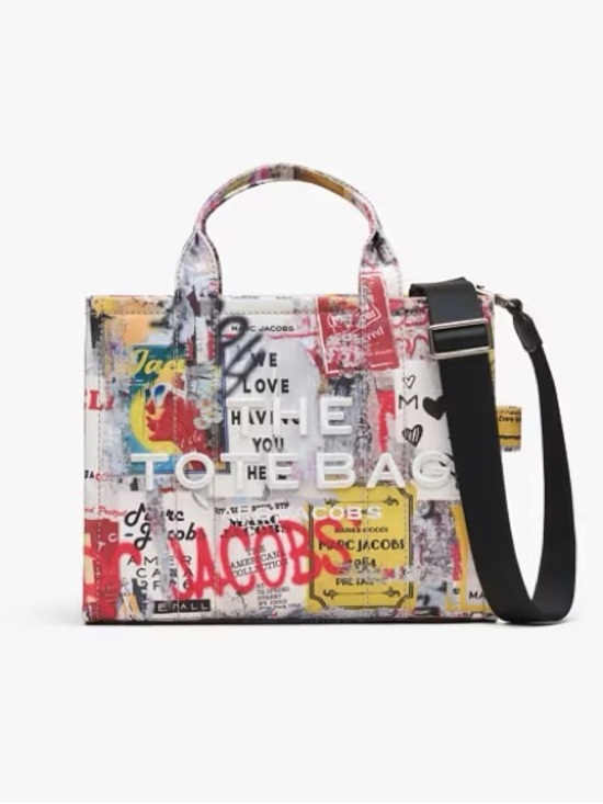 Marc Jacobs Handbags - Marc Jacobs The Tote Bag -THE POP AMERICANA CANVAS MEDIUM TOTE BAG
